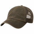 Gorra de Béisbol Ajustable con Malla Color Caqui