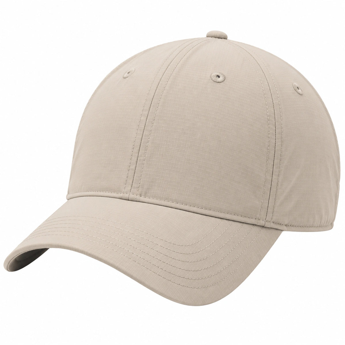 Gorra de béisbol unisex beige ajustable