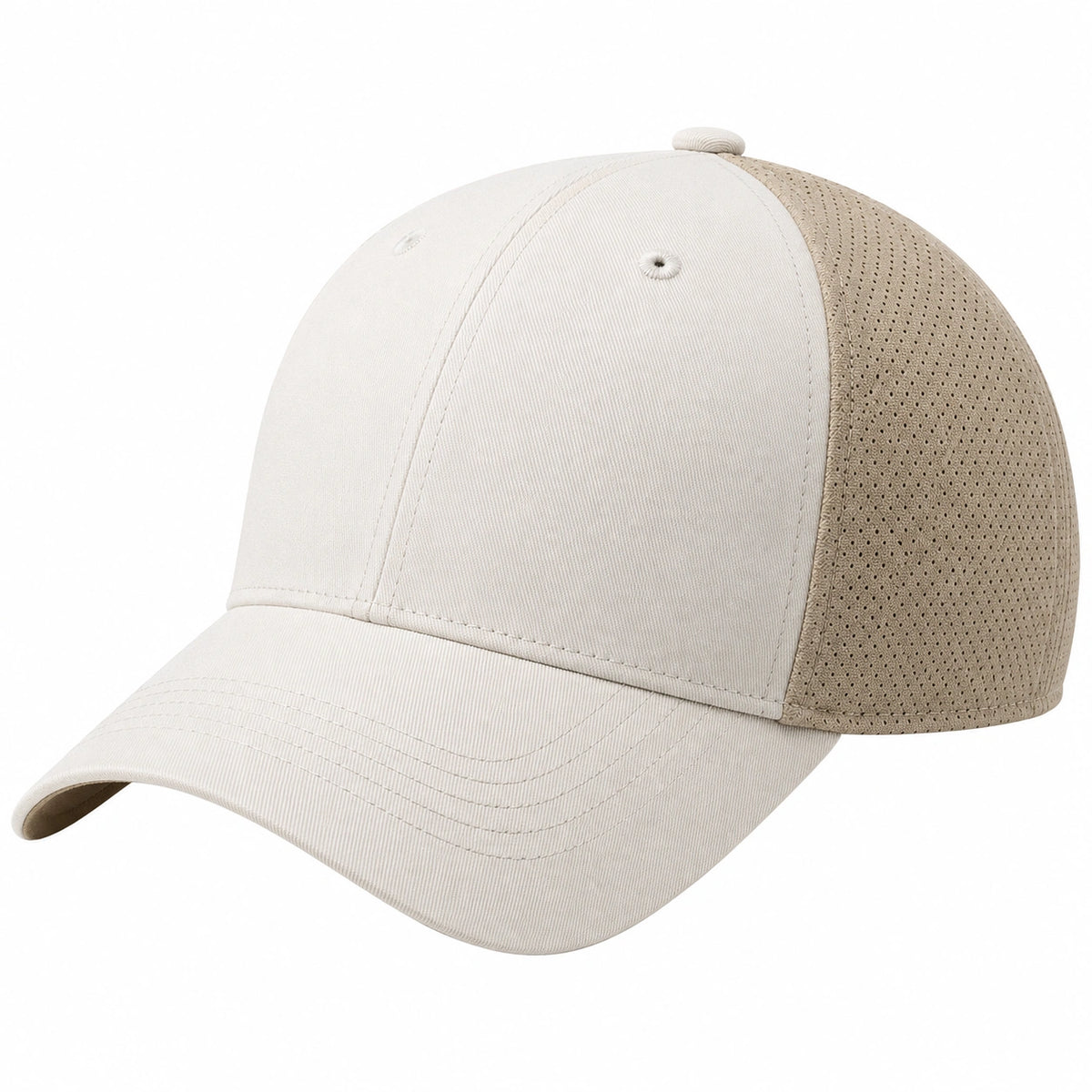 Gorra de Béisbol Beige y Marrón Unisex Ajustable
