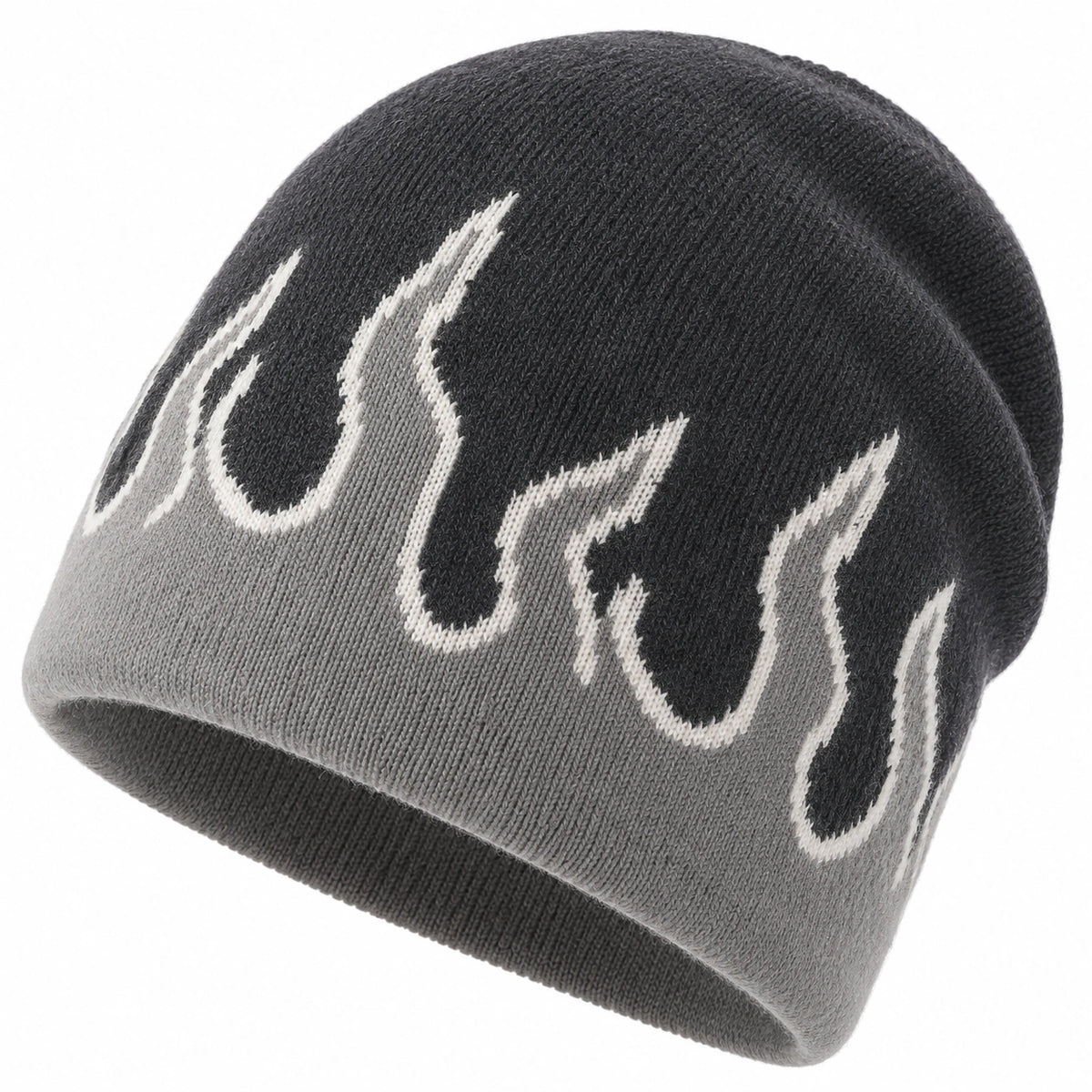Gorro Térmico de Punto Estilo Holgado Marrón