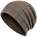 Gorro Verde Claro con Flores Tejidas a Mano