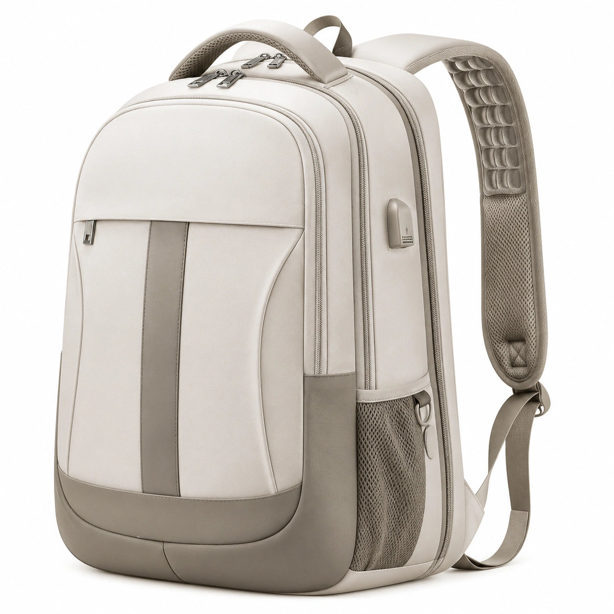 Mochila de Viaje Convertible Beige 30L