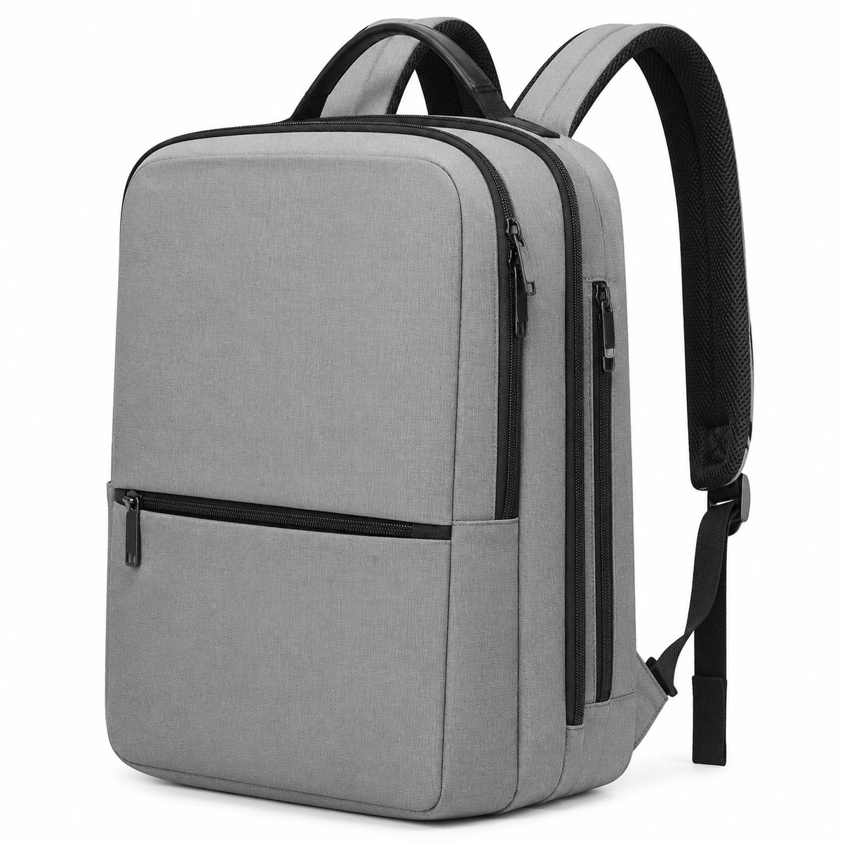 Mochila Multifuncional Beige para Viajes, Trabajo y Uso Diario