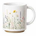 Taza de Cerámica con Paisaje de Faro 350ml Azul